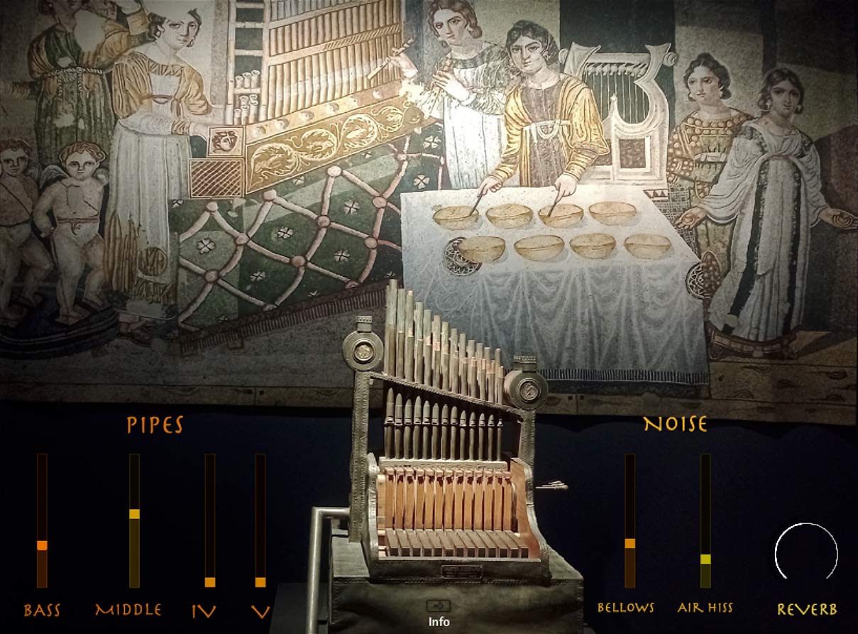 Aquincum Organ Detail